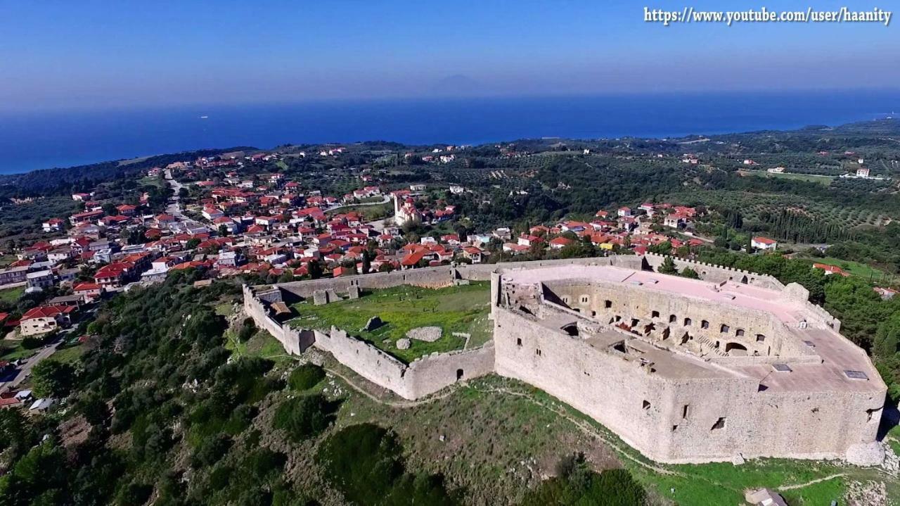 Ionian Sea Base Floor Villa Apartment At Kyllini Kástro Tornéze Екстериор снимка